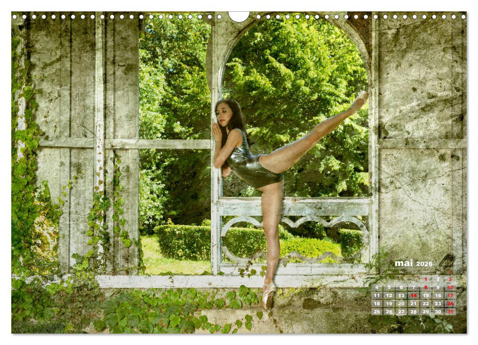 Des danseurs dans la ville 3 L'Oeil et le Mouvement (CALVENDO Calendrier mensuel 2026)