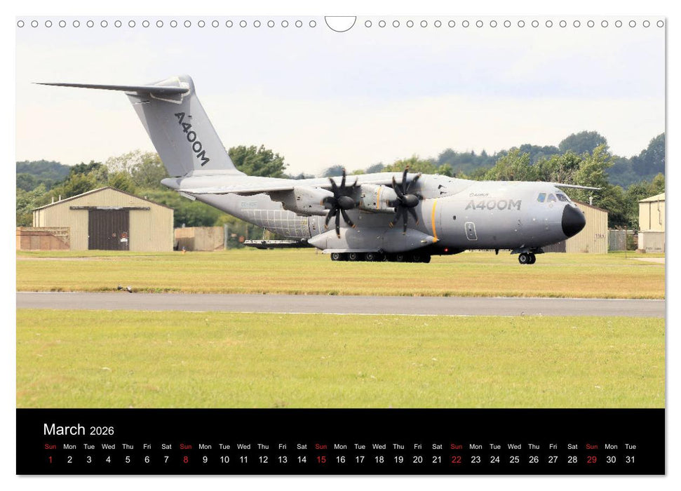 Airbus A400M Atlas (CALVENDO Monthly Calendar 2026)