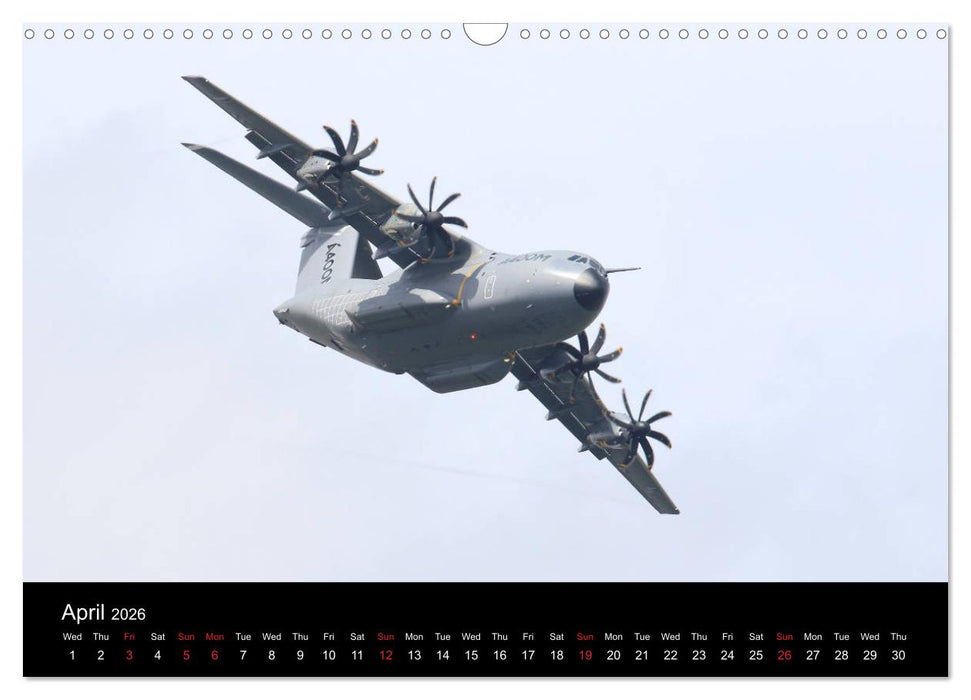 Airbus A400M Atlas (CALVENDO Monthly Calendar 2026)