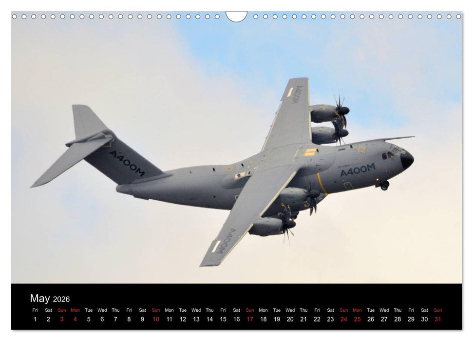 Airbus A400M Atlas (CALVENDO Monthly Calendar 2026)