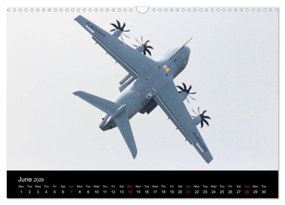 Airbus A400M Atlas (CALVENDO Monthly Calendar 2026)