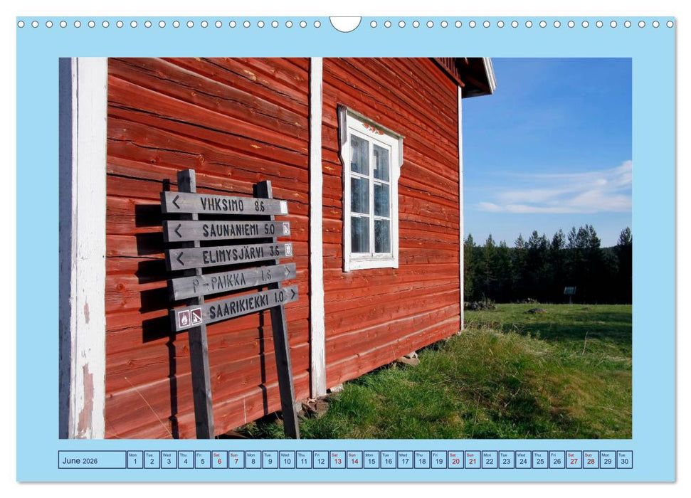 Fascinating Finland (CALVENDO Monthly Calendar 2026)