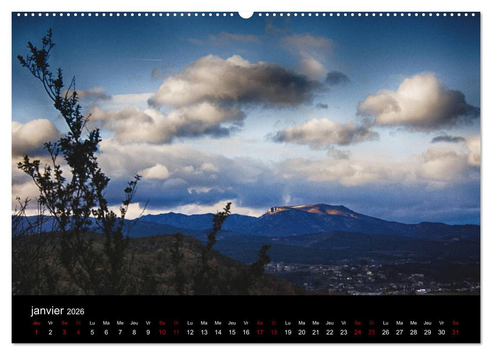 Horizons ardéchois (CALVENDO Calendrier supérieur 2026)