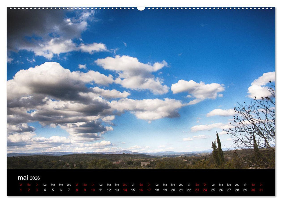 Horizons ardéchois (CALVENDO Calendrier supérieur 2026)