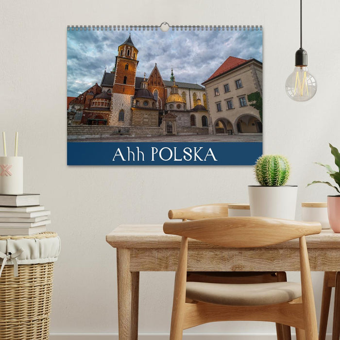 Ahh POLSKA (CALVENDO Monthly Calendar 2026)