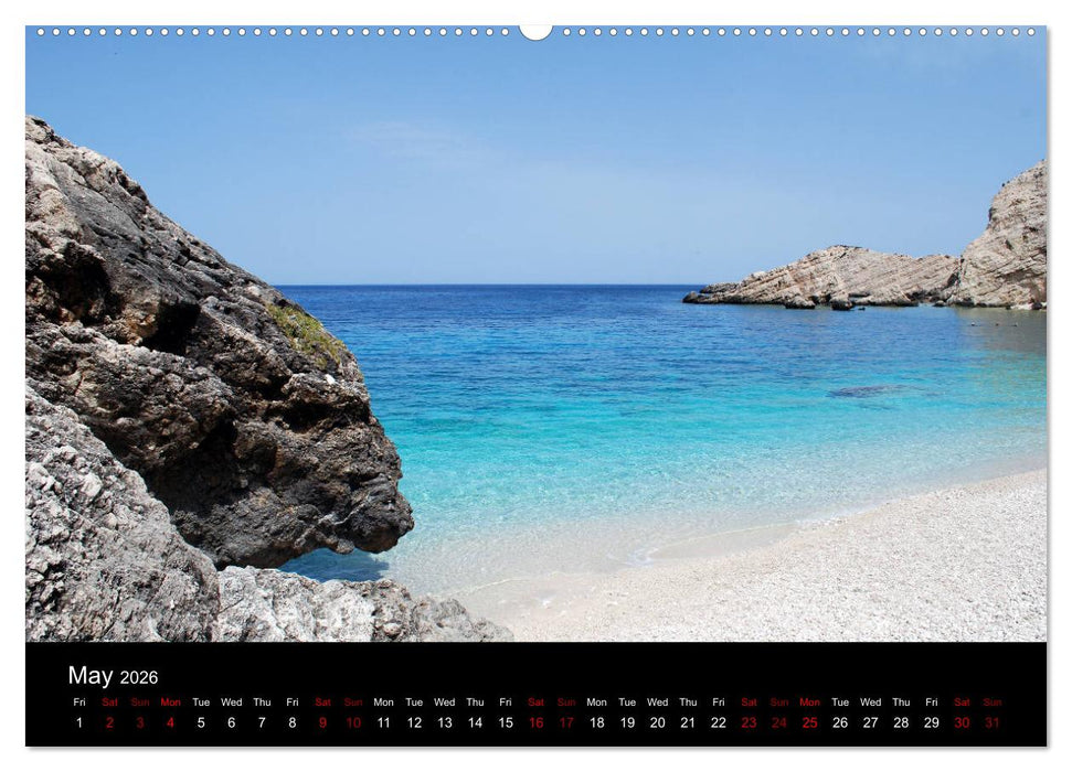 Kefalonia - Dreams of Greece (CALVENDO Premium-Calendar 2026)