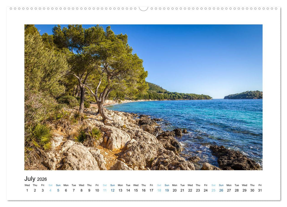 Longing for Mallorca (CALVENDO Premium-Calendar 2026)