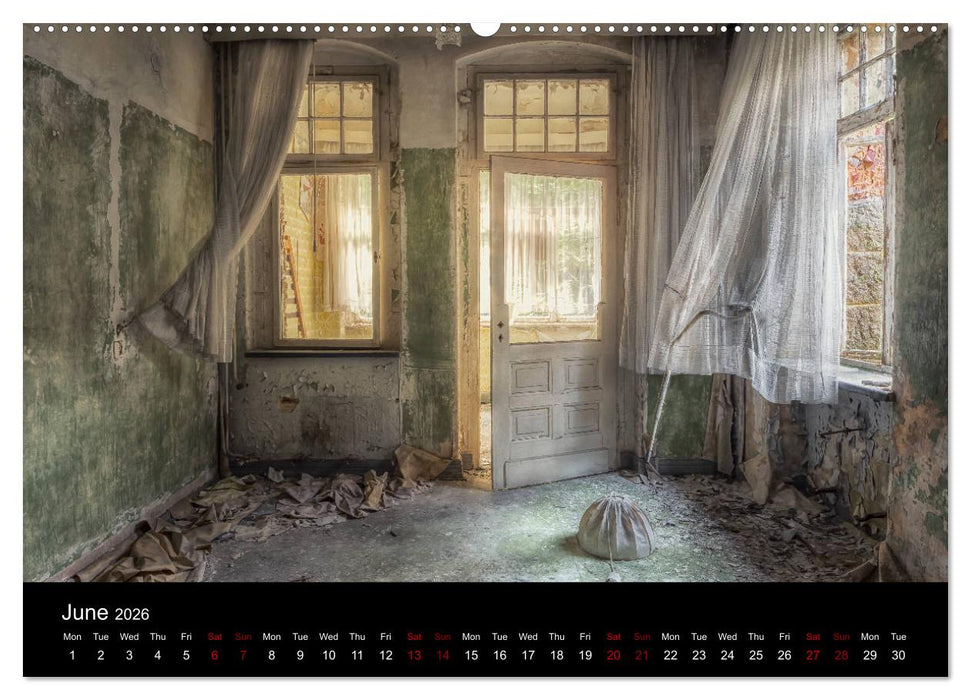 Abandoned Places in Germany (CALVENDO Premium-Calendar 2026)
