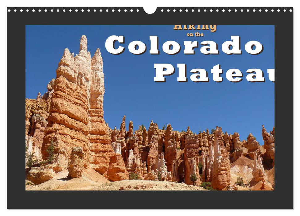 Hiking on the Colorado Plateau (CALVENDO Monthly Calendar 2026)