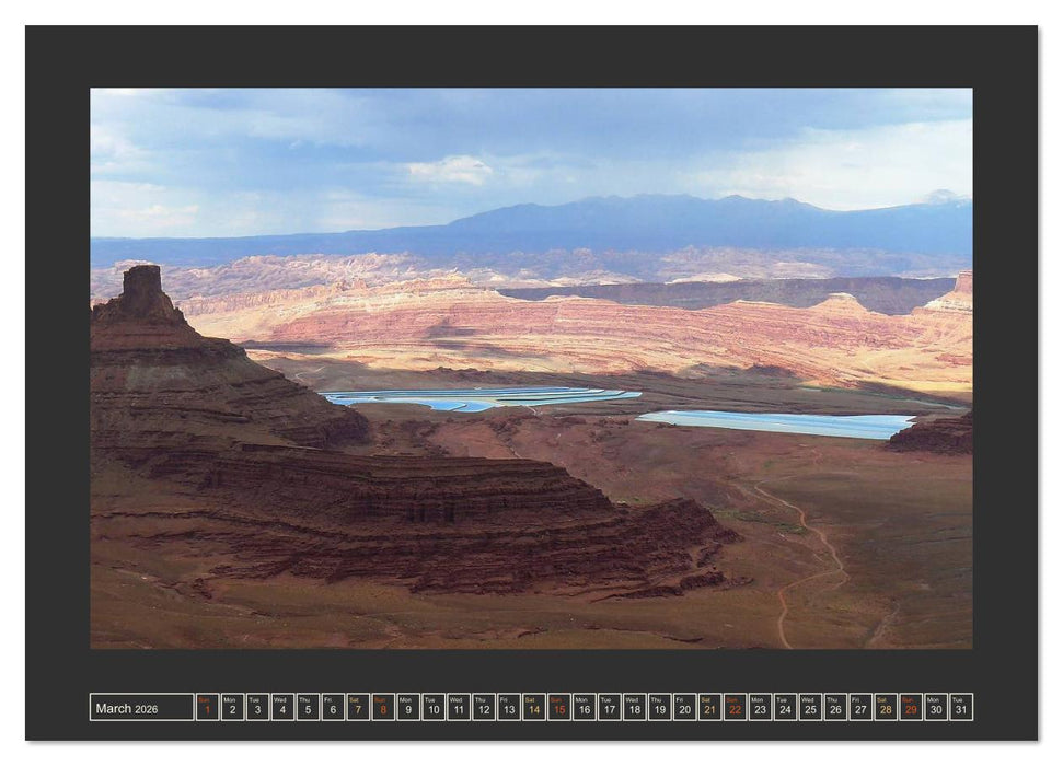 Hiking on the Colorado Plateau (CALVENDO Monthly Calendar 2026)