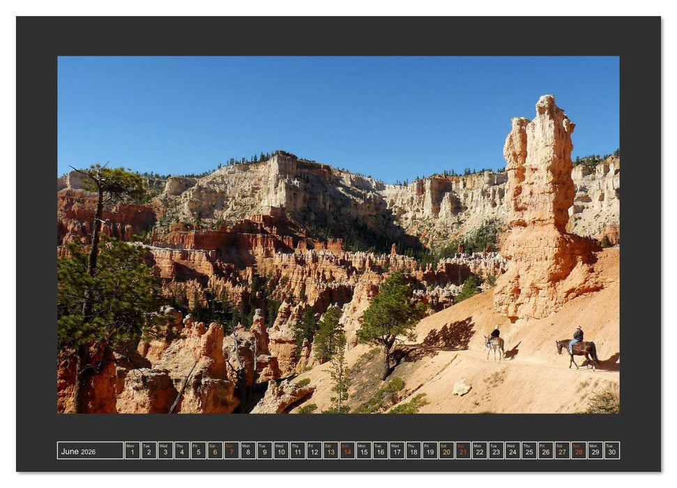 Hiking on the Colorado Plateau (CALVENDO Monthly Calendar 2026)