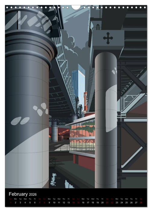 Manchester, Homage to a Great City. (CALVENDO Monthly Calendar 2026)