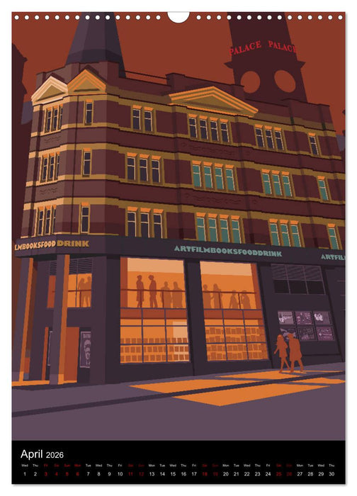 Manchester, Homage to a Great City. (CALVENDO Monthly Calendar 2026)