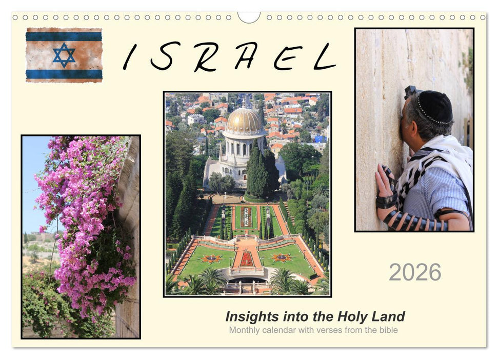 ISRAEL (CALVENDO Monthly Calendar 2026)