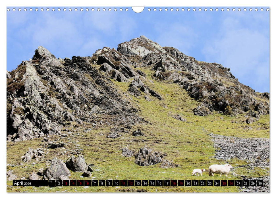 Welsh Landscapes (CALVENDO Monthly Calendar 2026)