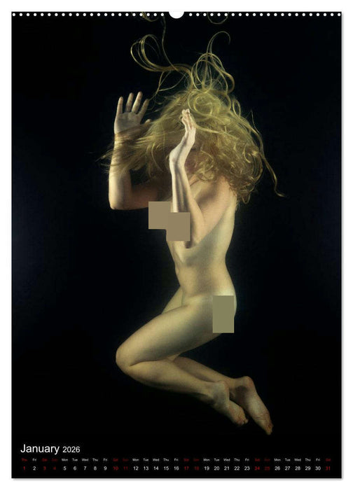 Underwater Erotic Shapes (CALVENDO Premium-Calendar 2026)
