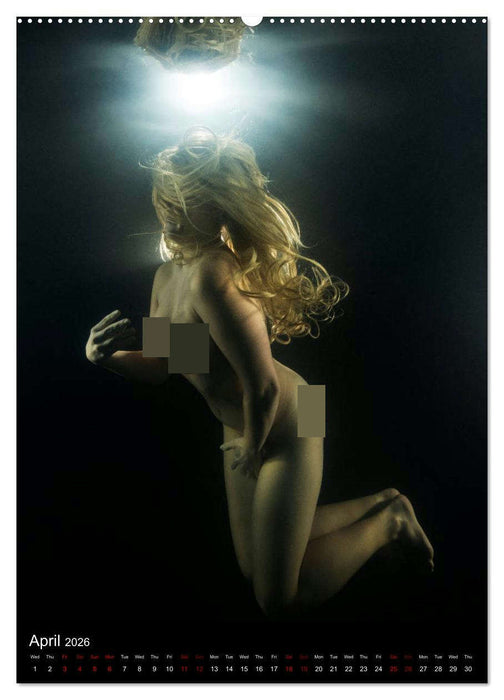Underwater Erotic Shapes (CALVENDO Premium-Calendar 2026)