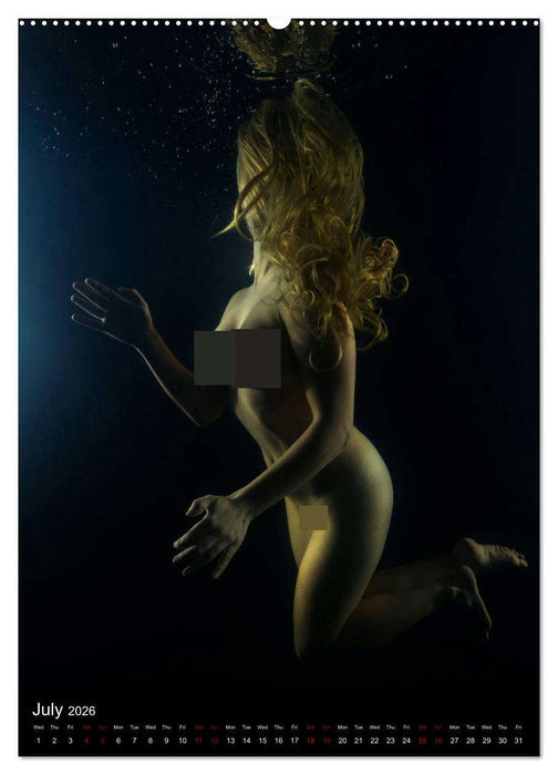 Underwater Erotic Shapes (CALVENDO Premium-Calendar 2026)