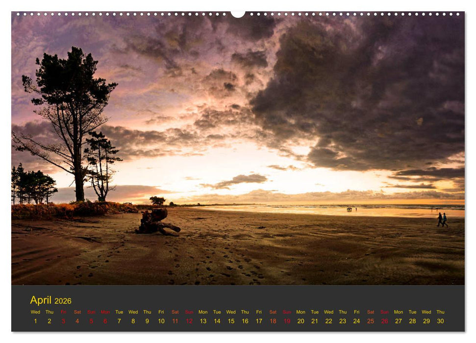Spirit of New Zealand (CALVENDO Premium-Calendar 2026)