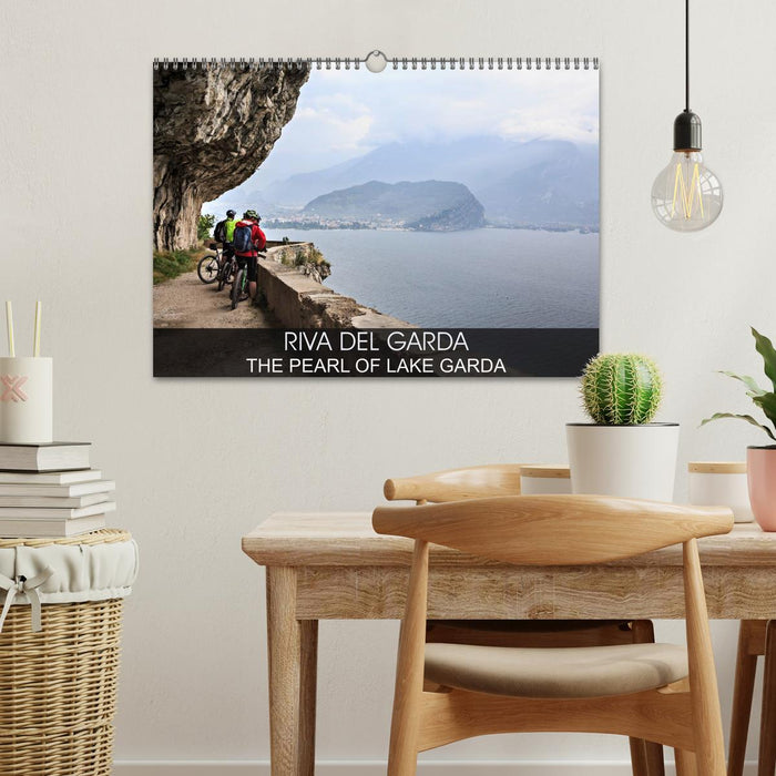 Riva del Garda - the pearl of Lake Garda (CALVENDO Monthly Calendar 2026)