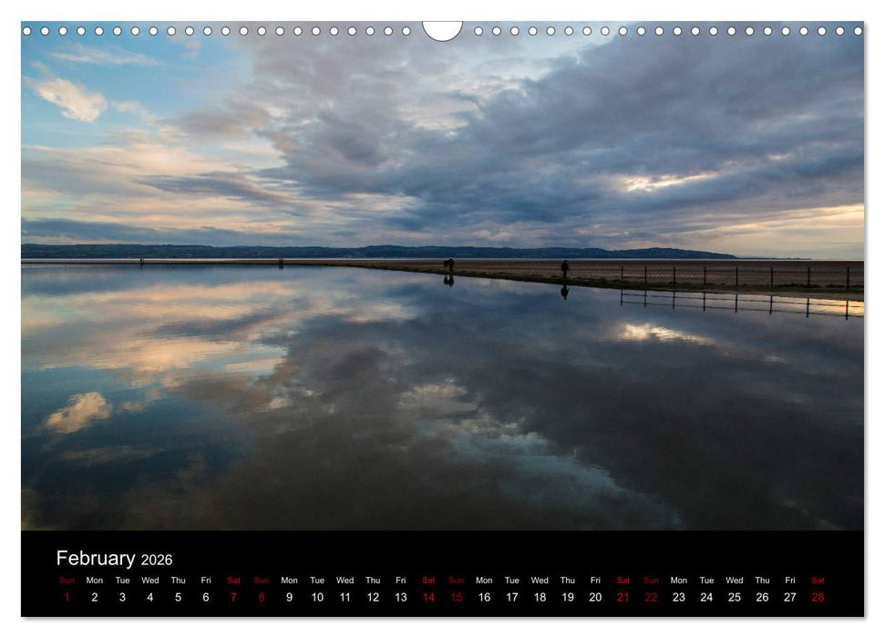 Wirral Reflections (CALVENDO Monthly Calendar 2026)