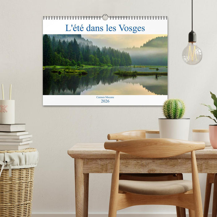 L'été dans les Vosges (CALVENDO Calendrier mensuel 2026)