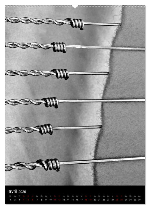 Au son du piano (CALVENDO Calendrier supérieur 2026)