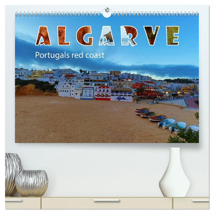 ALGARVE Portugals red coast (CALVENDO Premium-Calendar 2026)