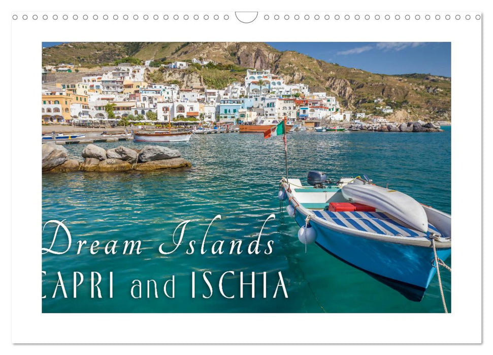 Dream Islands Capri and Ischia (CALVENDO Monthly Calendar 2026)