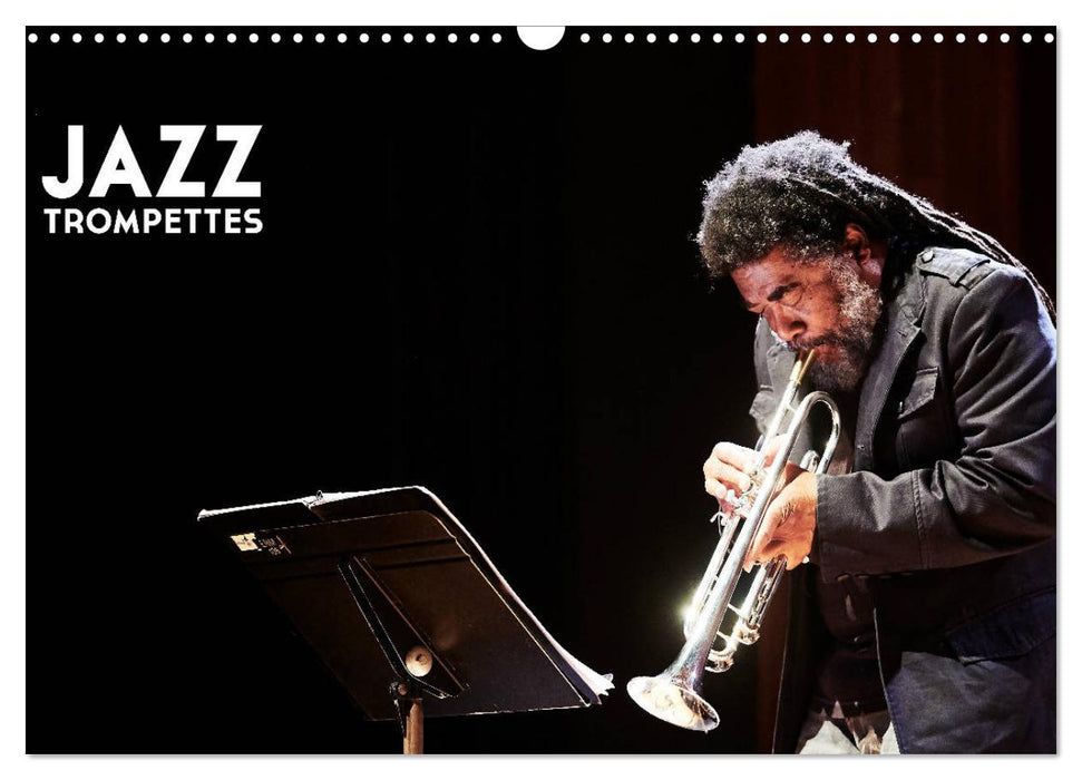 Jazz Trompettes (CALVENDO Calendrier mensuel 2026)