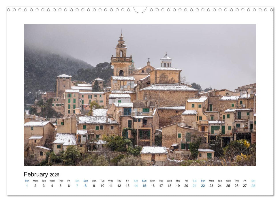 Longing for Mallorca (CALVENDO Monthly Calendar 2026)