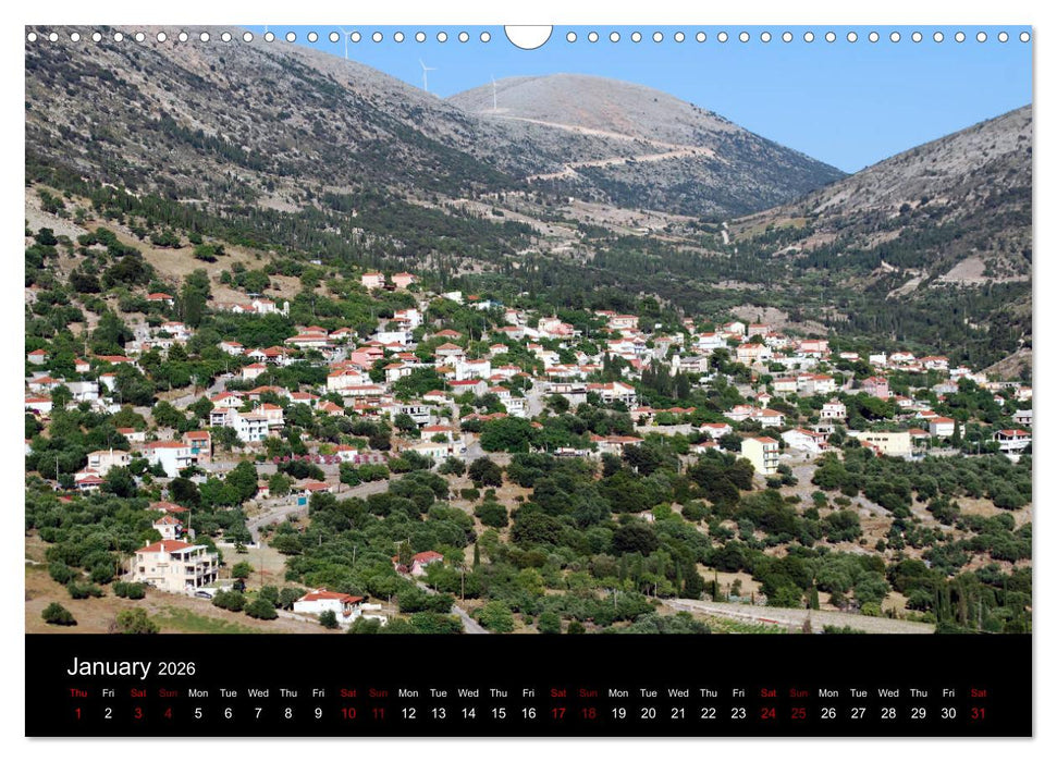 Kefalonia - Dreams of Greece (CALVENDO Monthly Calendar 2026)