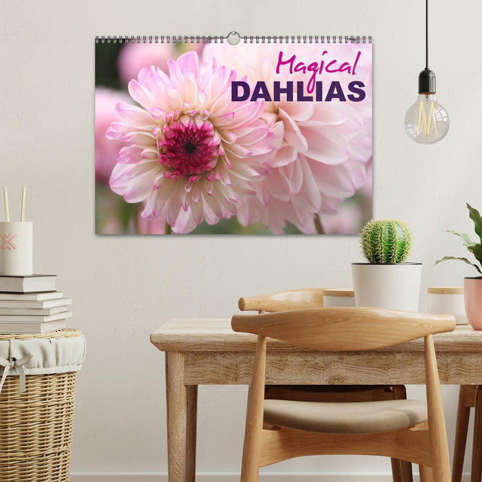 Magical Dahlias (CALVENDO Monthly Calendar 2026)