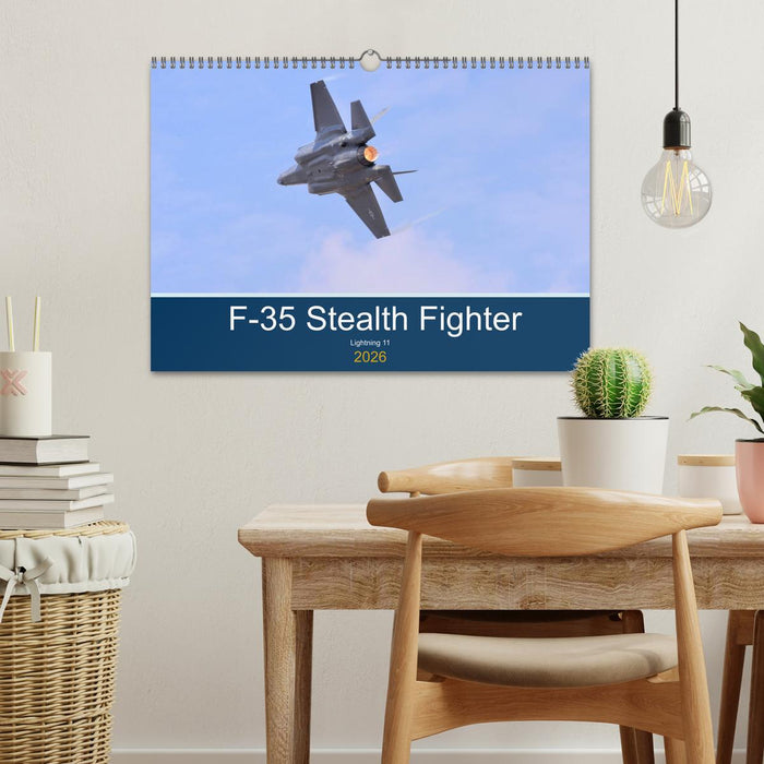 Lockheed Martin F35 Stealth Fighter (CALVENDO Monthly Calendar 2026)