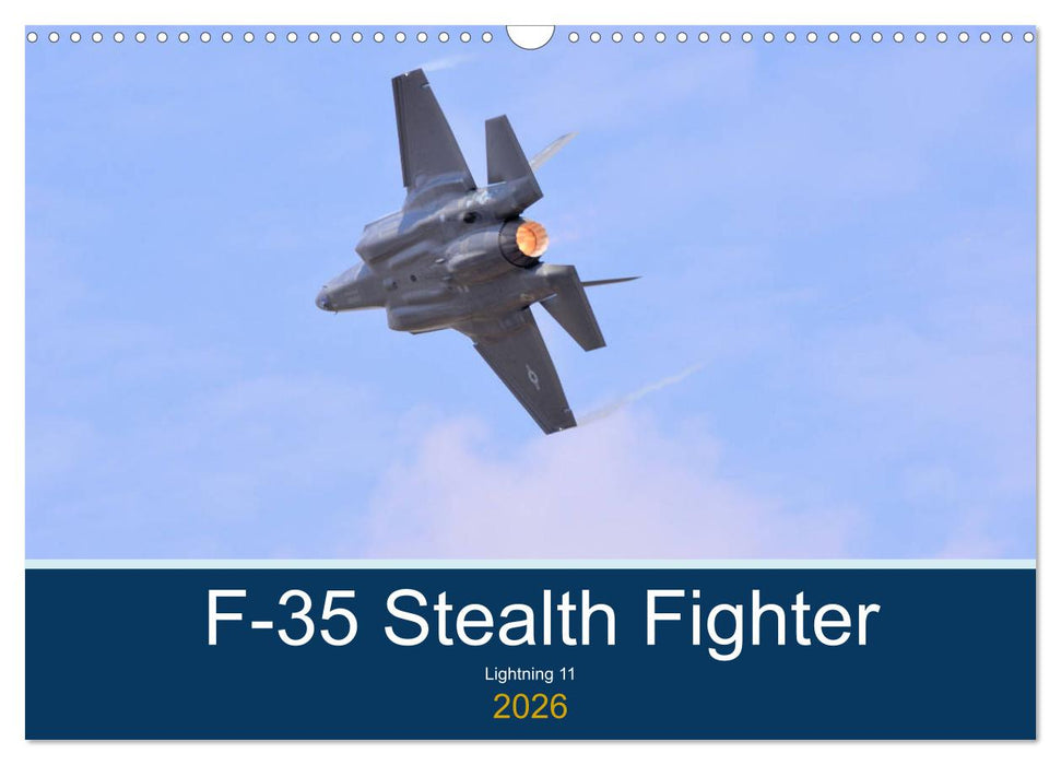 Lockheed Martin F35 Stealth Fighter (CALVENDO Monthly Calendar 2026)