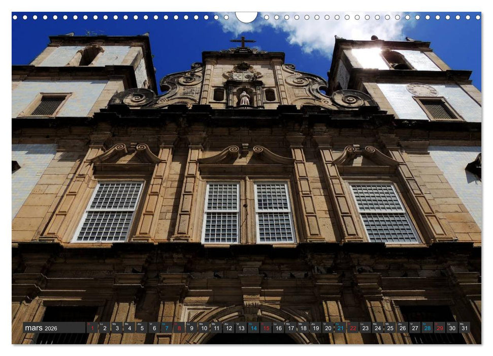Salvador de Bahia – Brésil (CALVENDO Calendrier mensuel 2026)
