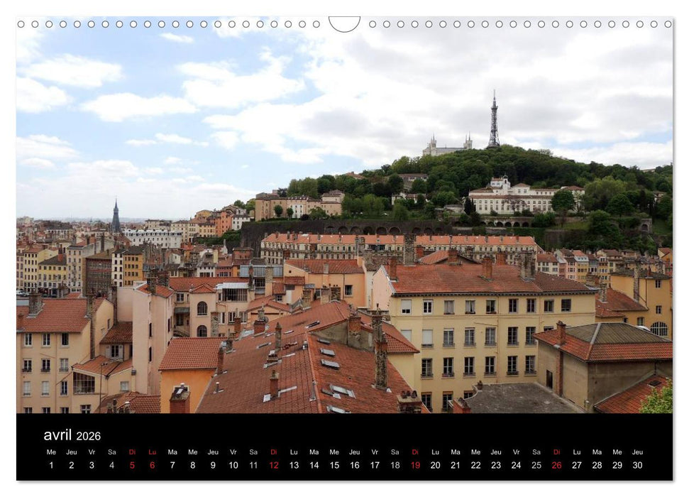 Tout simplement Lyon (CALVENDO Calendrier mensuel 2026)