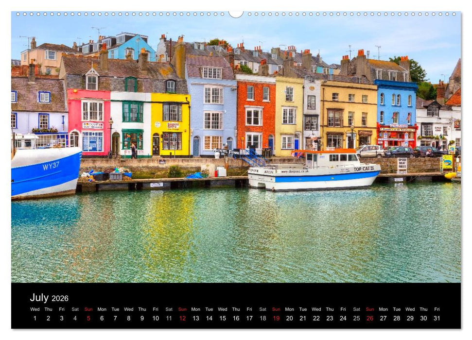 Jurassic Coast South England (CALVENDO Premium-Calendar 2026)