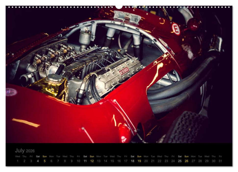 Maserati - Early GP Cars (CALVENDO Premium-Calendar 2026)