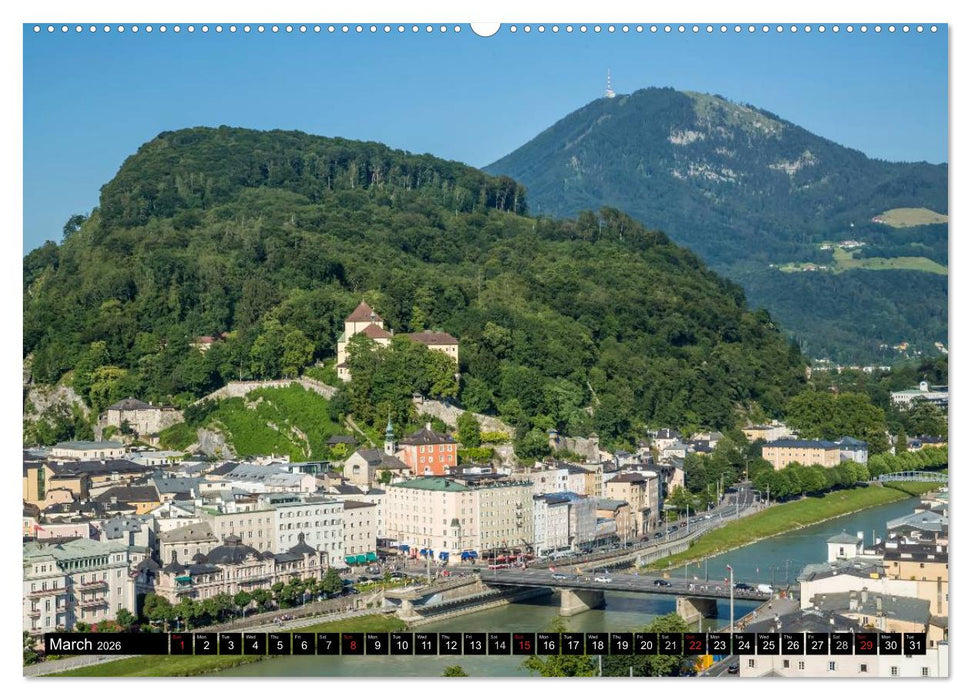 SALZBURG Lovely Old Town (CALVENDO Premium-Calendar 2026)