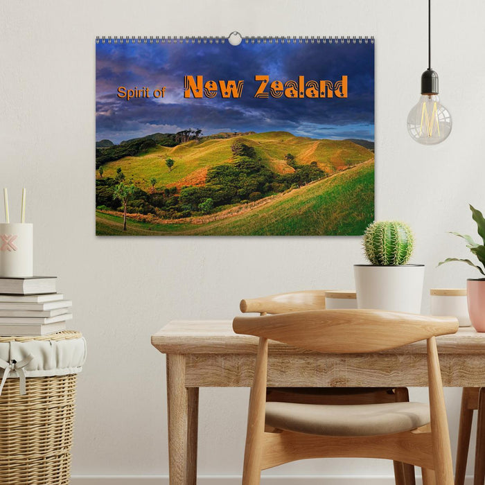Spirit of New Zealand (CALVENDO Monthly Calendar 2026)