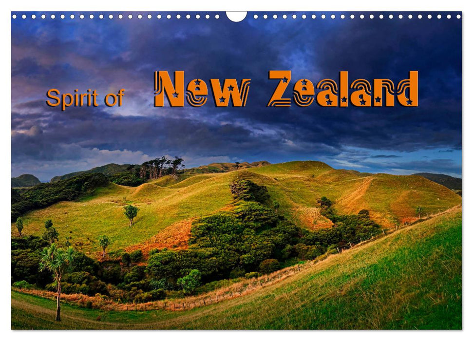 Spirit of New Zealand (CALVENDO Monthly Calendar 2026)