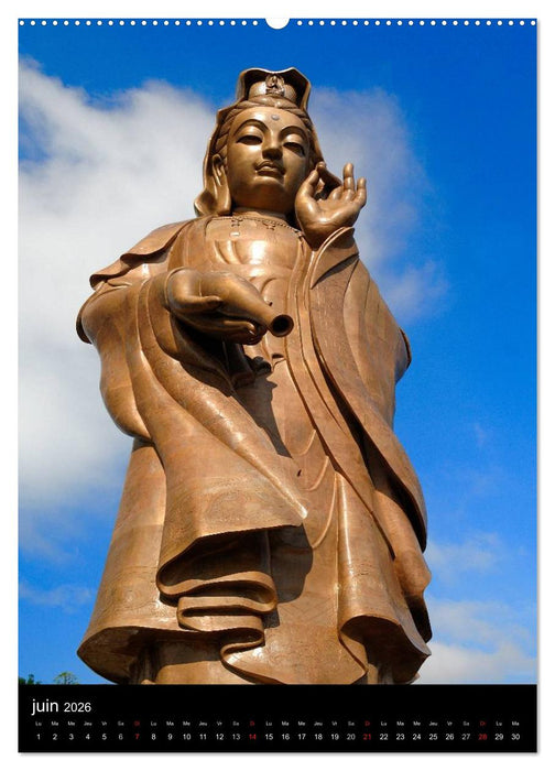 Bouddha Portraits du Sage (CALVENDO Calendrier supérieur 2026)