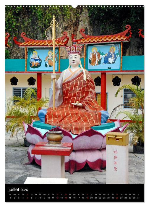 Bouddha Portraits du Sage (CALVENDO Calendrier supérieur 2026)