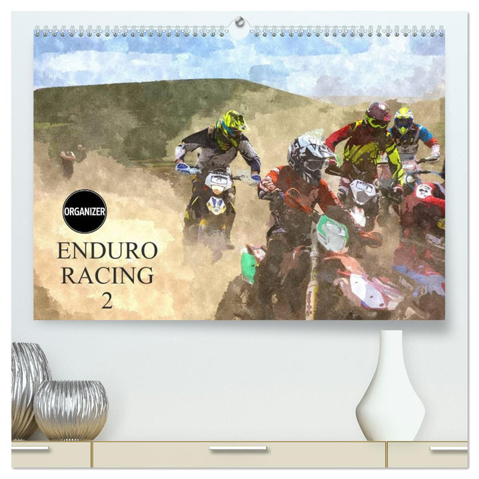 ENDURO RACING 2 (CALVENDO Premium-Calendar 2026)