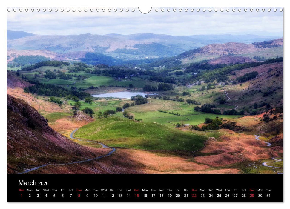 Cumbria - Lake District (CALVENDO Monthly Calendar 2026)
