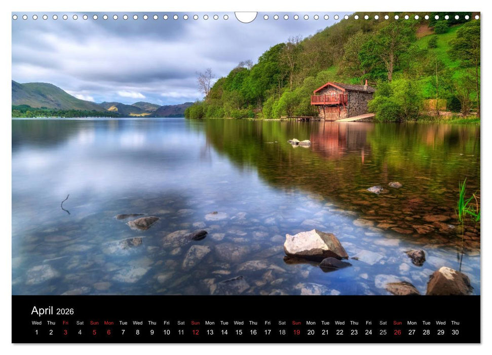 Cumbria - Lake District (CALVENDO Monthly Calendar 2026)
