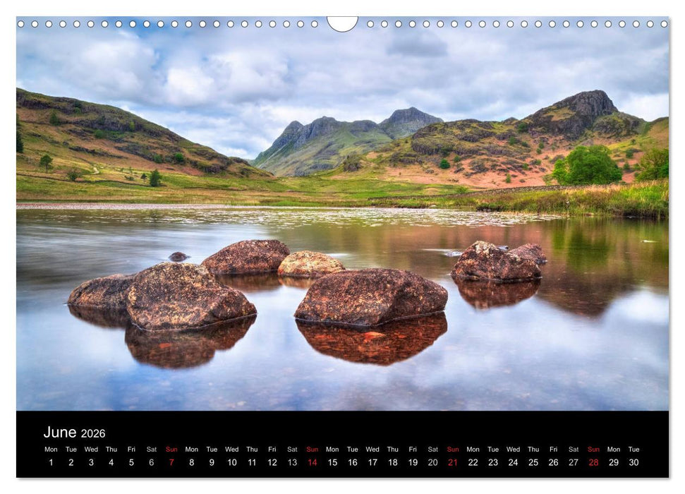Cumbria - Lake District (CALVENDO Monthly Calendar 2026)
