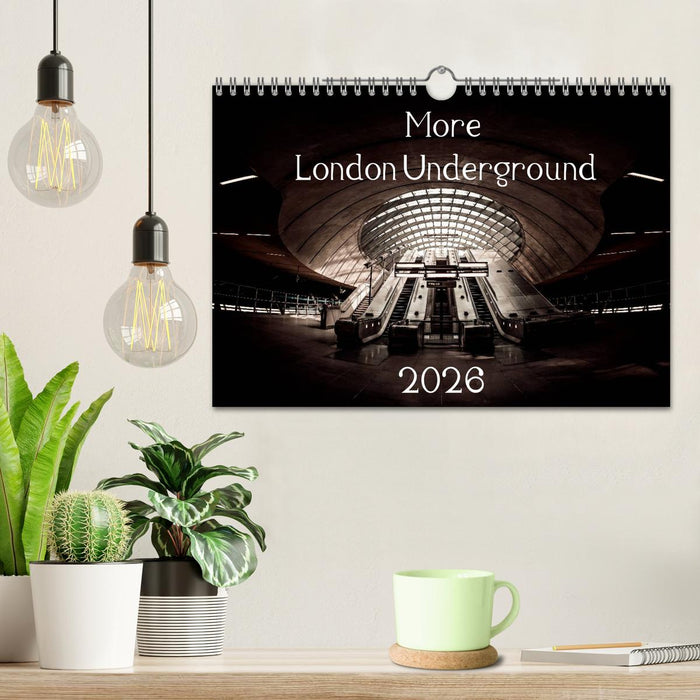 More London Underground 2026 (CALVENDO Monthly Calendar 2026)