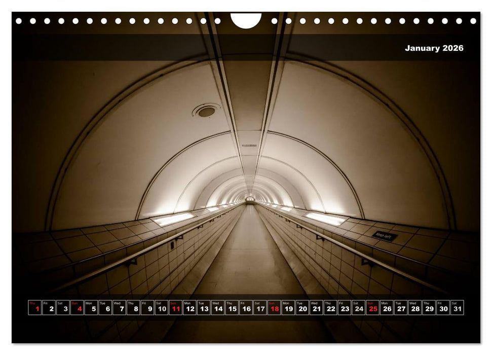 More London Underground 2026 (CALVENDO Monthly Calendar 2026)